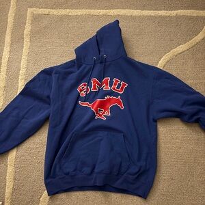 Southern Methodist University (smu) blue hoodie Size Large